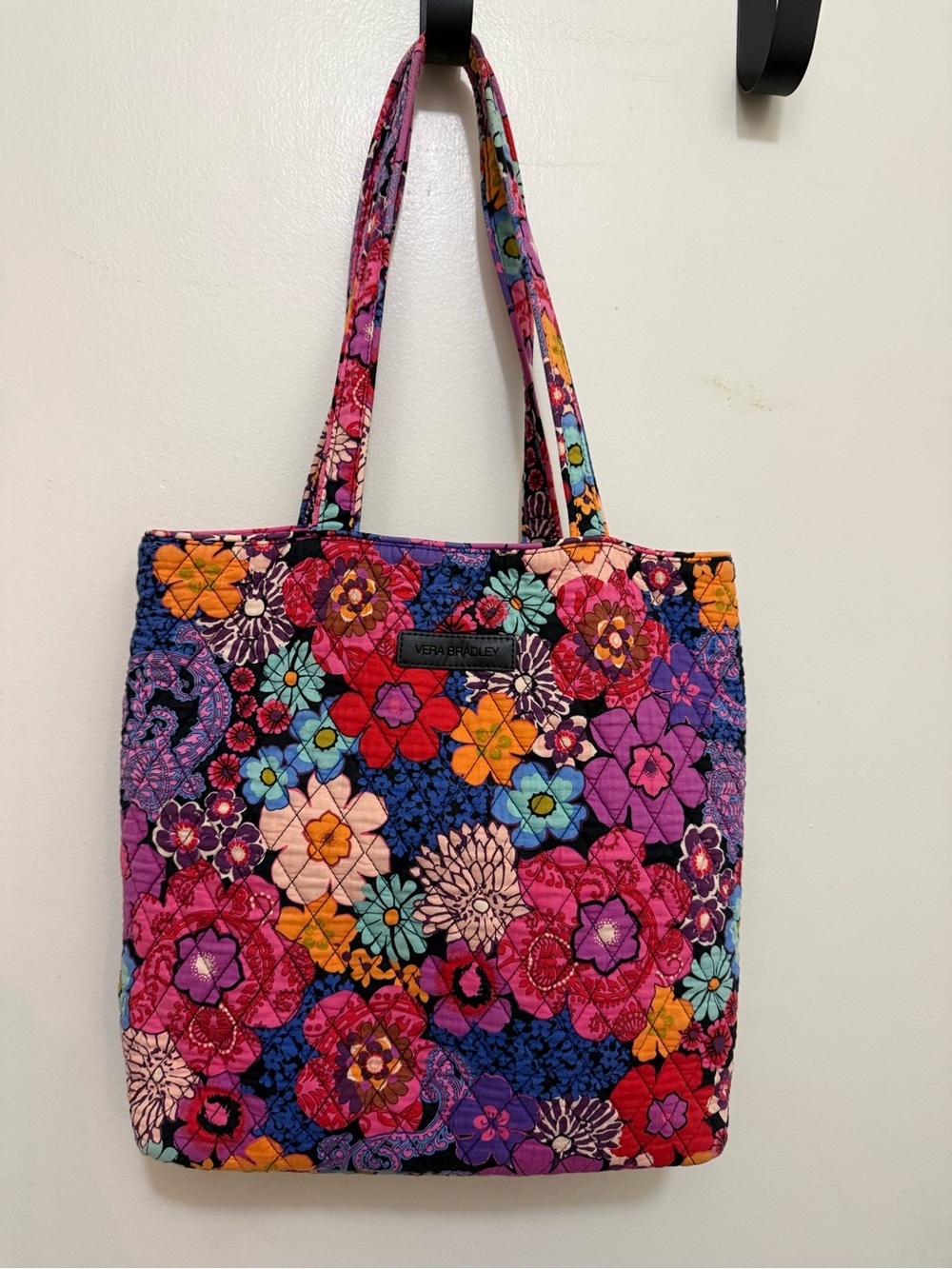 Vera Bradley Multicolor Floral Quilted Tote